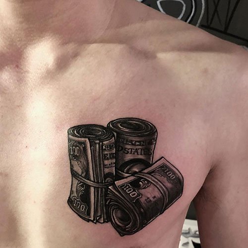 geld tattoo 66