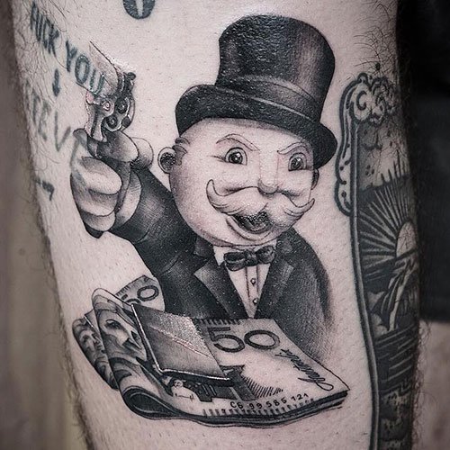 geld tattoo 76