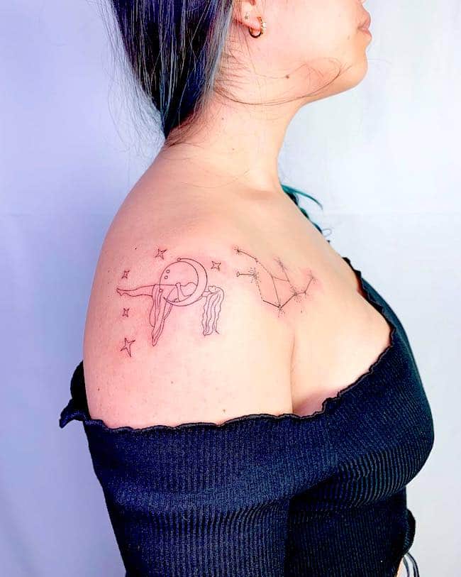 jungfrau tattoo 121
