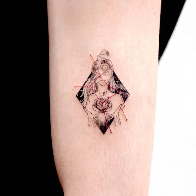 jungfrau tattoo 123