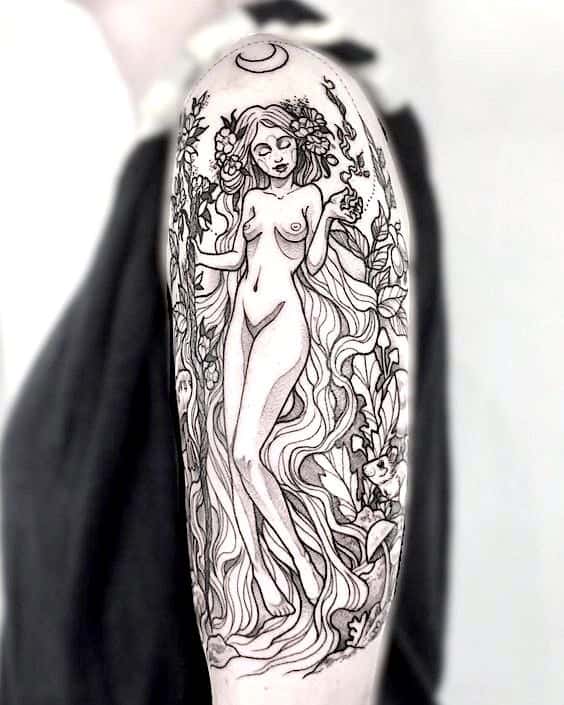 jungfrau tattoo 88