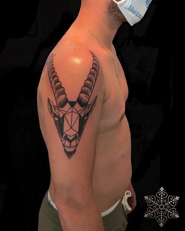 steinbock tattoo 86