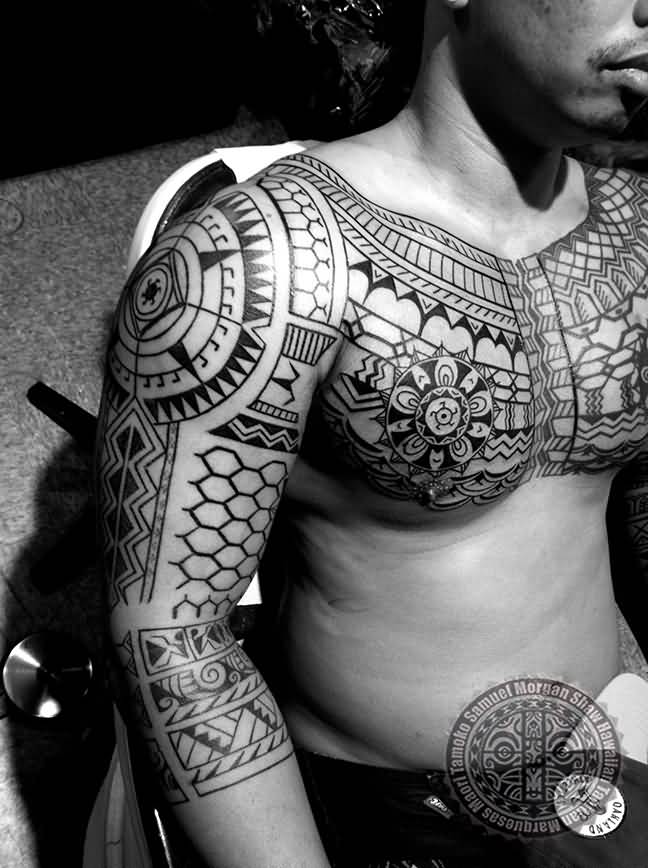 tattoo tribal arm 108