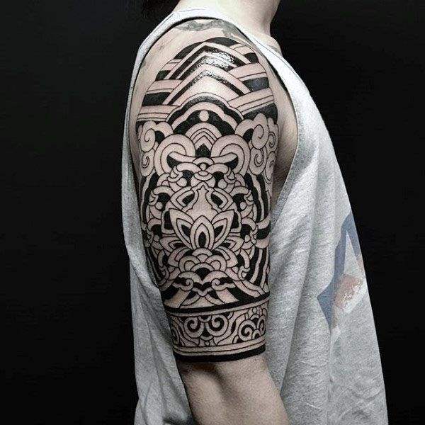 tattoo tribal arm 110