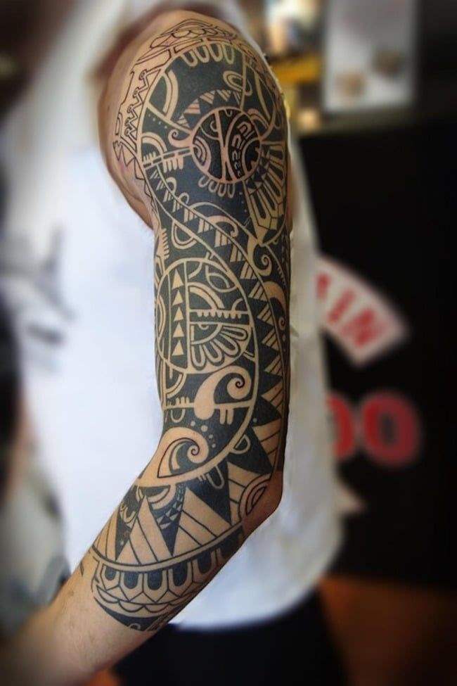 tattoo tribal arm 124