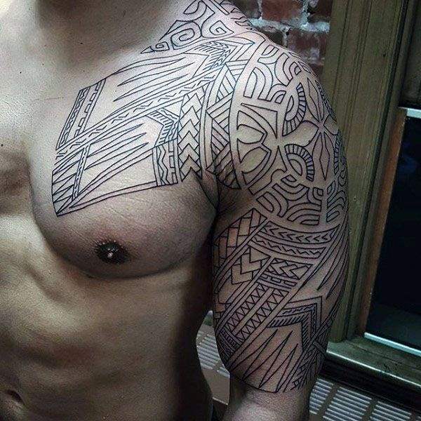 tattoo tribal arm 46