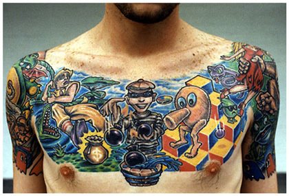 05 videospiele tattoo