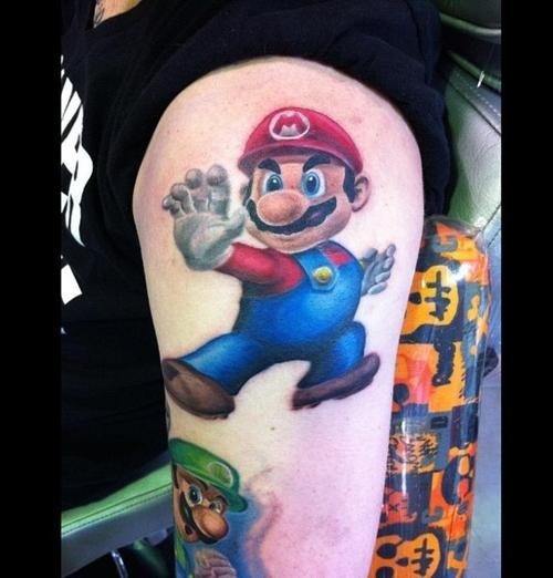 14 videospiele tattoo