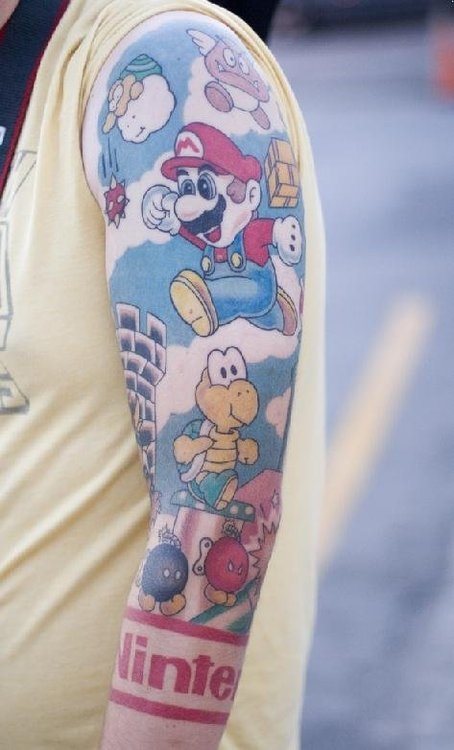 22 videospiele tattoo