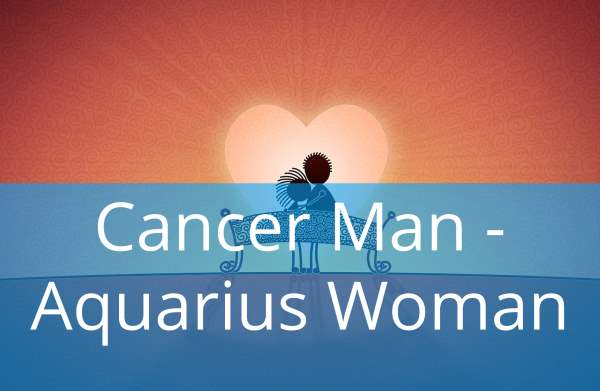 Cancer Man and Aquarius Woman
