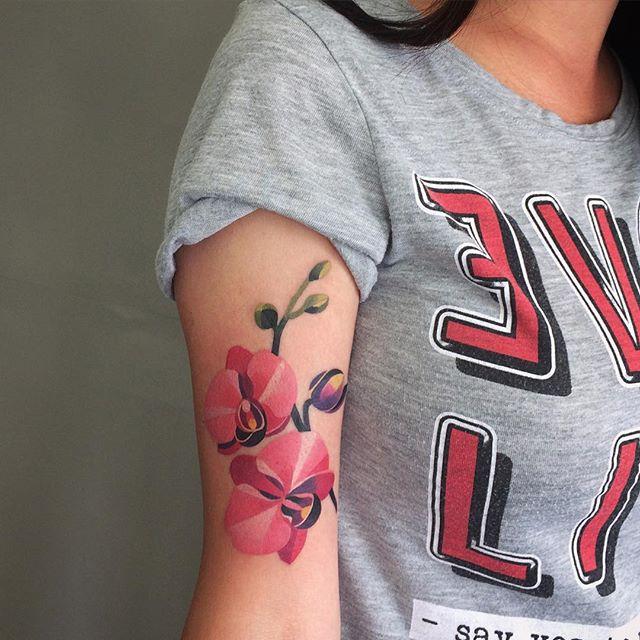 tatuaje flores 221