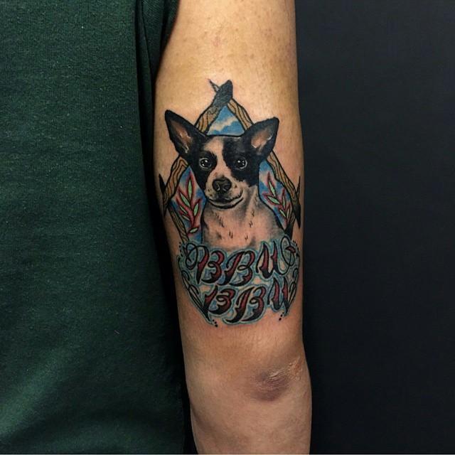 tatuaje perro 51