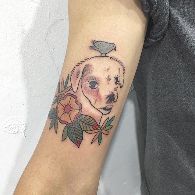 tatuaje perro 91