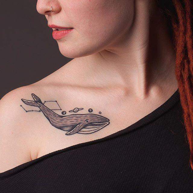 Tatuajes de ballenas u orcas: Significado y 60 diseños modernos