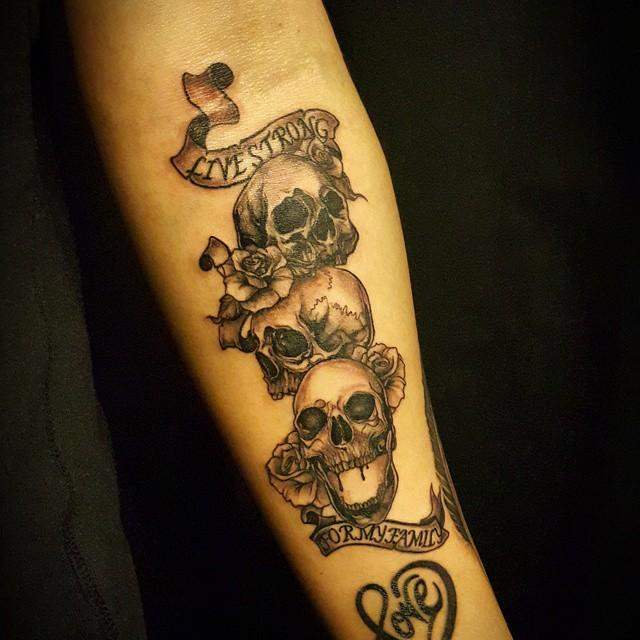 tatuaje calavera 331