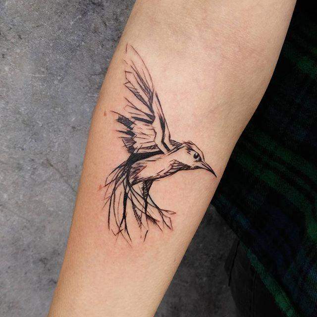tatuaje colibri 141