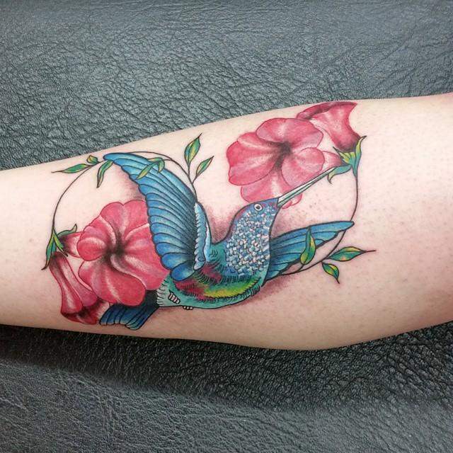 tatuaje colibri 31