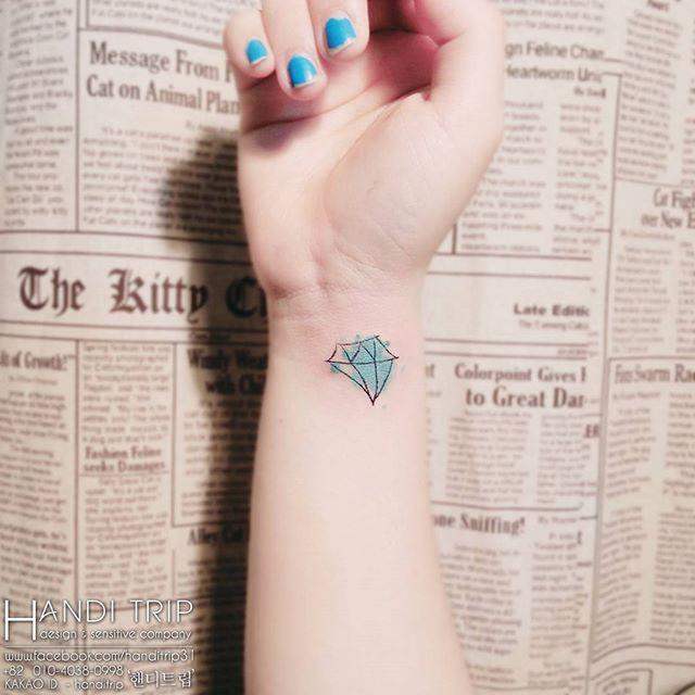 tatuaje diamante 21