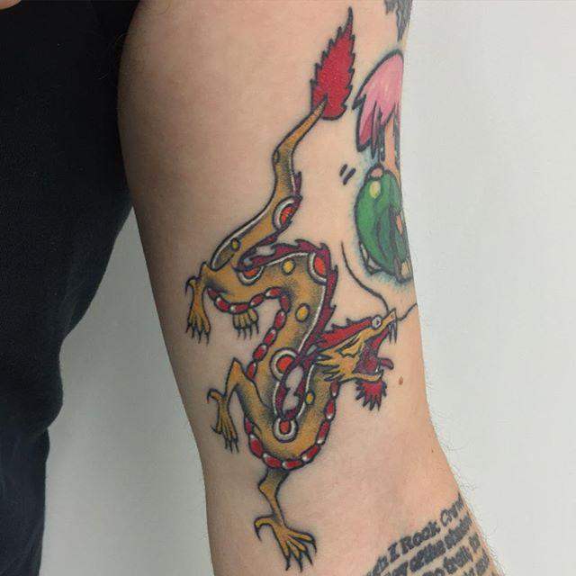 tatuaje dragon 491