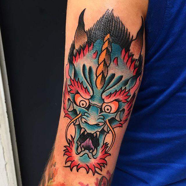 tatuaje dragon 541