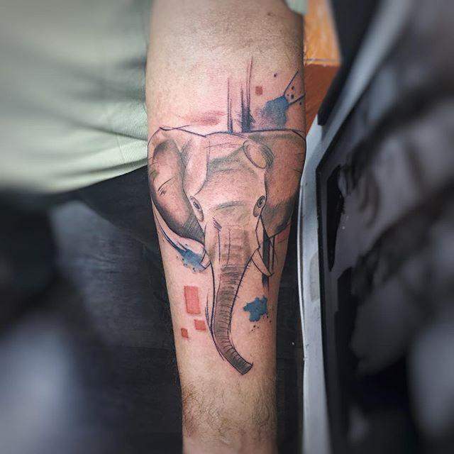 tatuaje elefantes 541