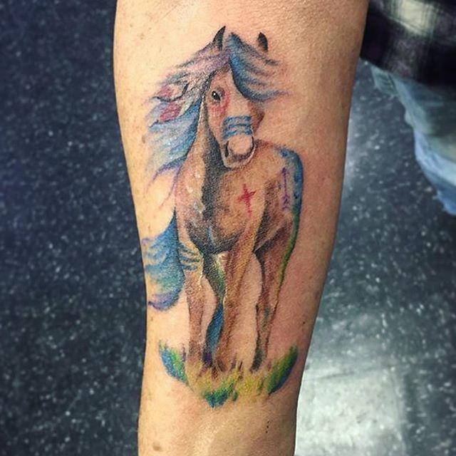 tatuaje caballo 381
