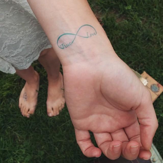 tatuaje infinito simbolo 121