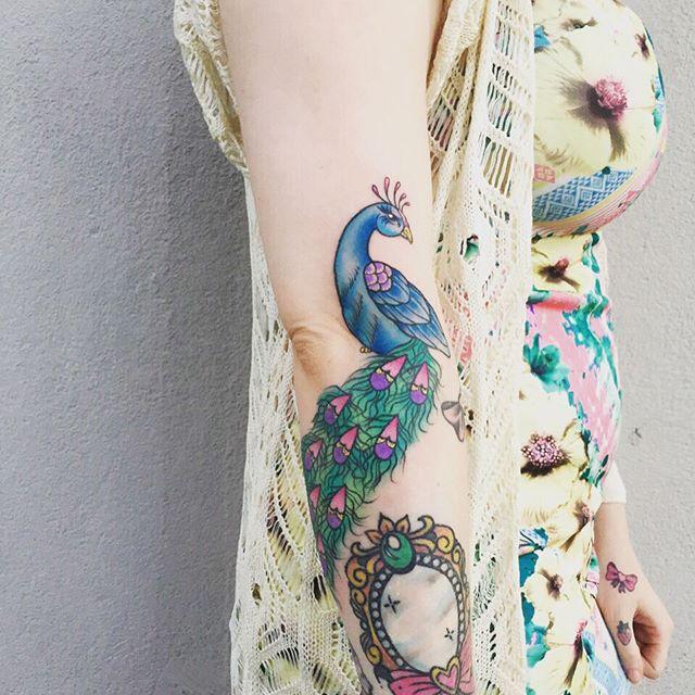 65 Tatuajes del Pavo Real: Significado y diseños populares