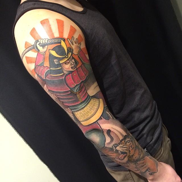 tatuaje samurai 111