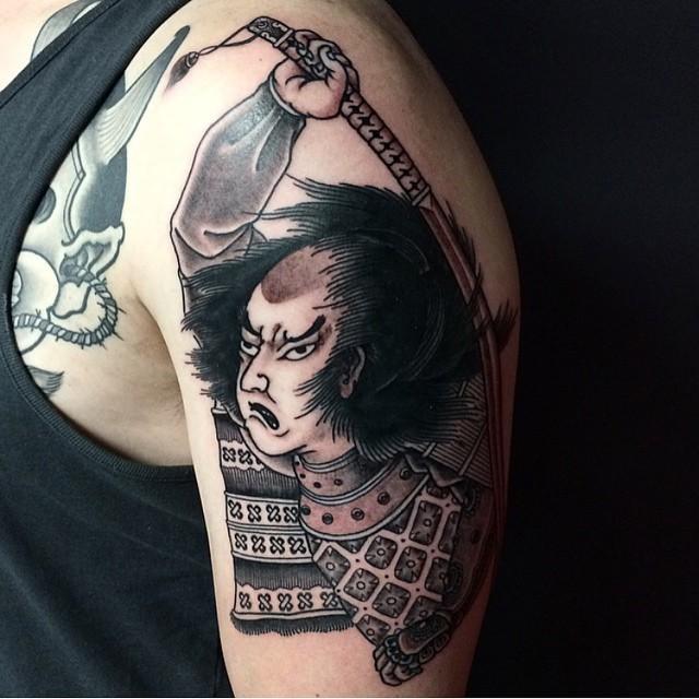 tatuaje samurai 161