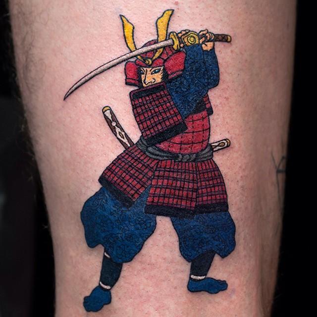 tatuaje samurai 231