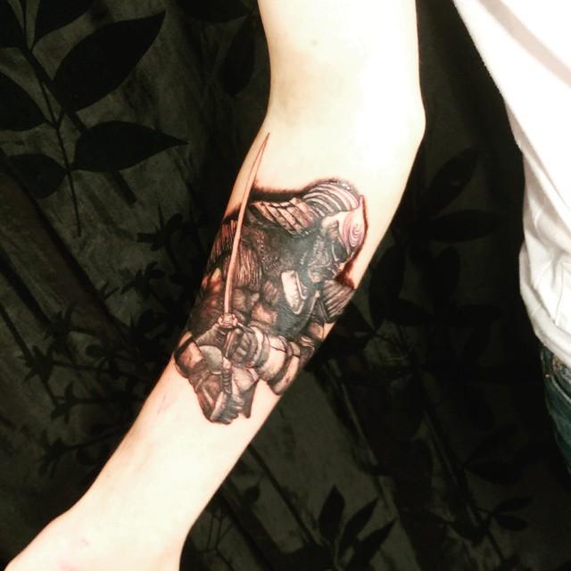 tatuaje samurai 421