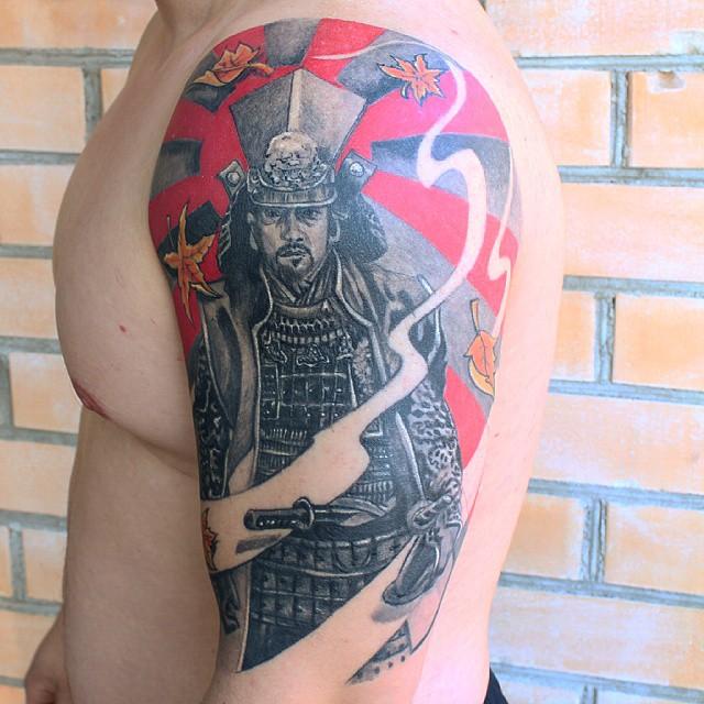 tatuaje samurai 451