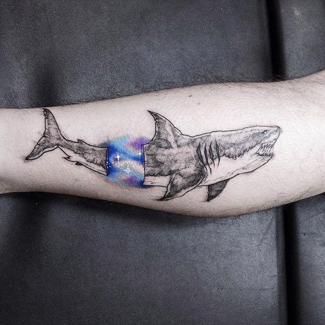 tatuaje tiburon 691