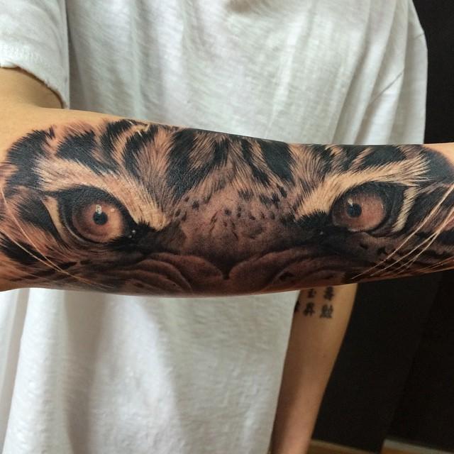 tatuaje tigre 131
