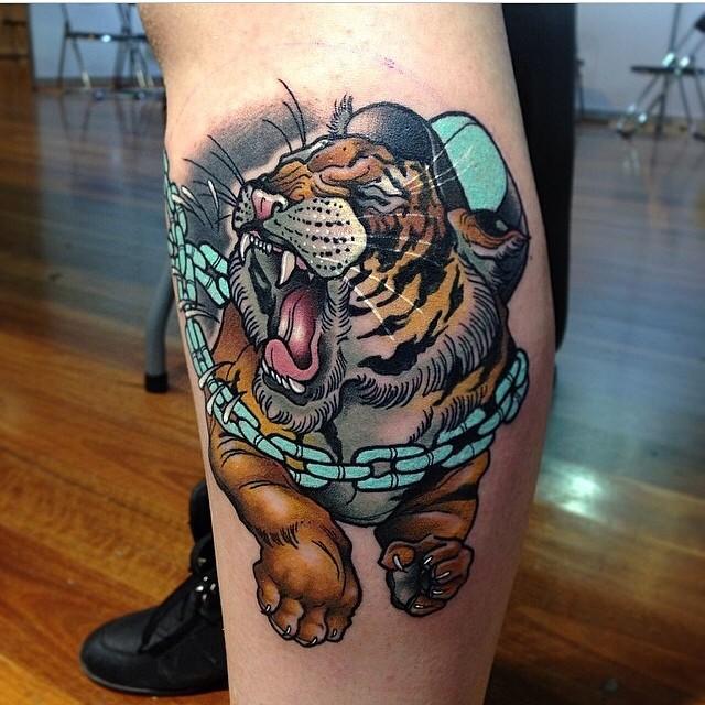 tatuaje tigre 611
