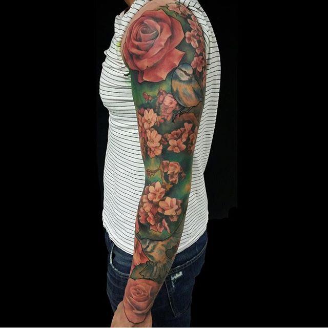 tatuaje flor cerezo sakura 31