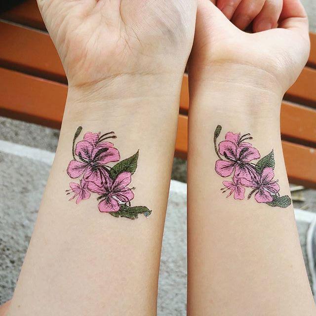 tatuaje flor cerezo sakura 581