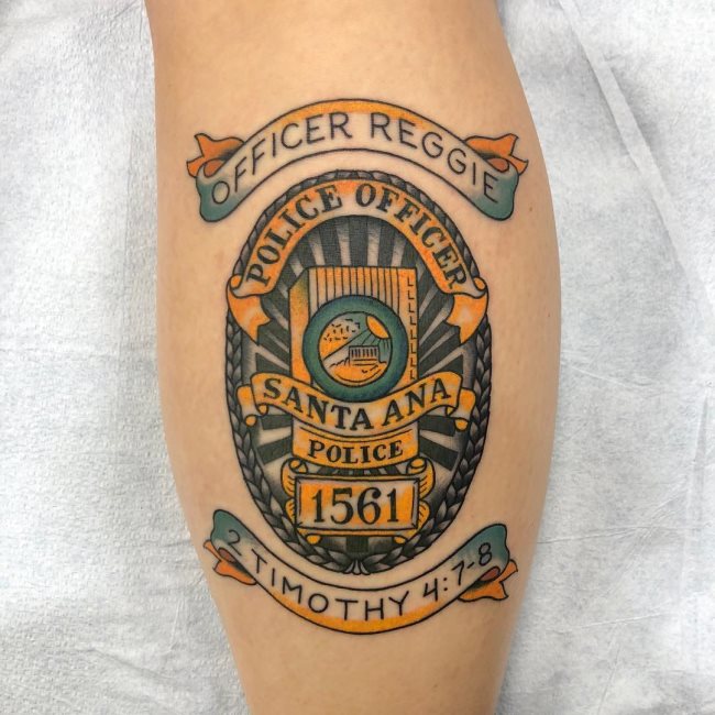 tattoo policia 111