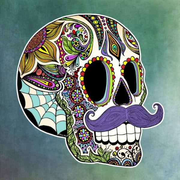 calavera mexicana tatuaje 45