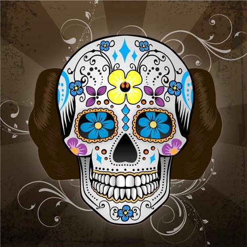 calavera mexicana tatuaje 49