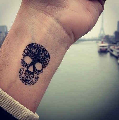 foto tatuaje calavera 449