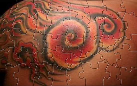 tatuaje puzzle 340