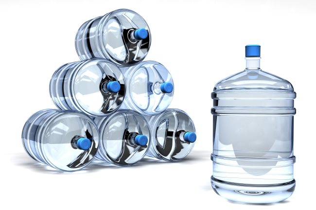 botellas de agua