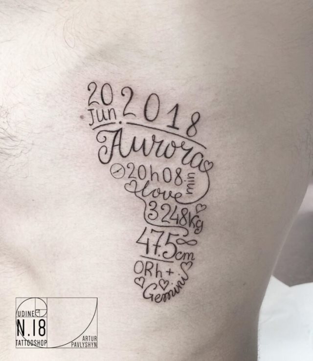tattoo femenino con nombre 54