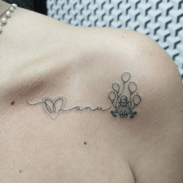 tattoo femenino con nombre 65