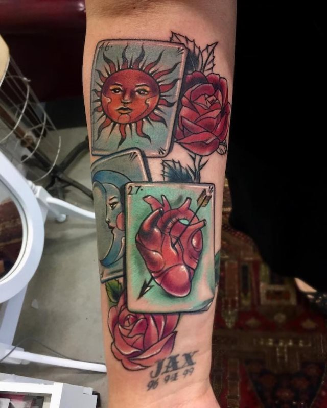 tattoo femenino con rosa 14