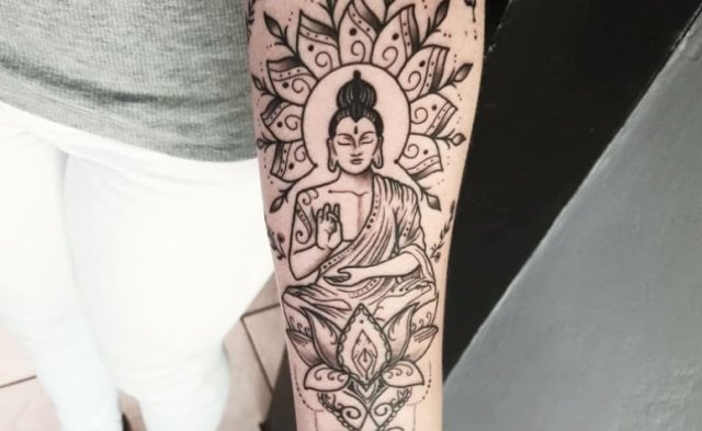 35 Tatuajes del budismo: Diseños de Buda