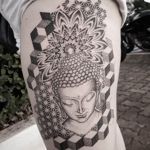 tattoo femenino de buda 46