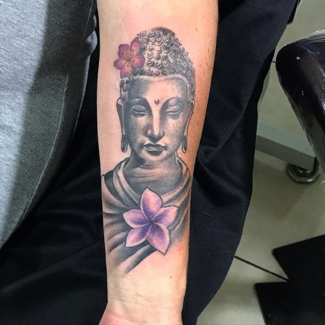 tattoo femenino de buda 50